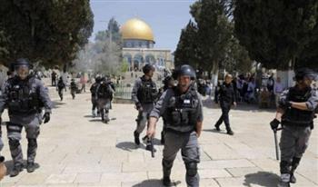   الاحتلال يعتدي على أحد المعالم التاريخية الملاصقة لأسوار المسجد الأقصى
