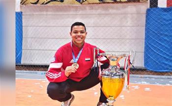   الطالب معاذ فتحي يحصد المركز الأول أفريقيا في بطولة الووشو كونغ فو