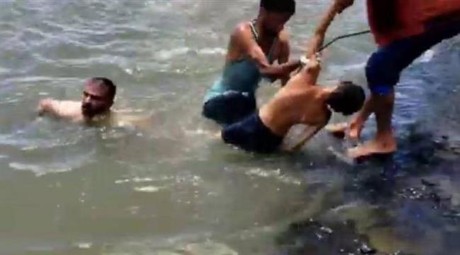 انتشال جثمان طفل من قاع البحر اليوسفى ببنى سويف