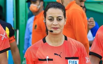   شاهندة المغربي حكمًا لمباراة نيجيريا وكينيا بـ أمم إفريقيا