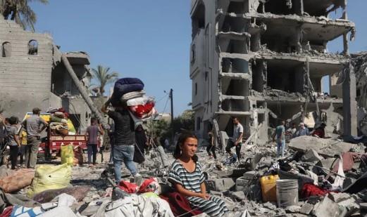 القاهرة الإخبارية: 25 شهيدًا في مجزرة الاحتلال بحي الرمال غرب غزة