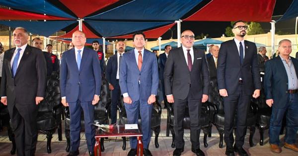 وزير الرياضة ومحافظ القاهرة ورئيس نادي الزهور يفتتحون 9 ملاعب بفرع مدينة نصر