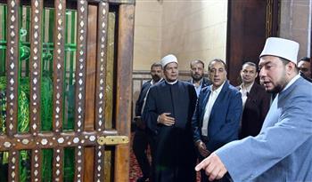 مدبولي يتفقد أعمال تطوير مسجد"السيد البدوي"بطنطا