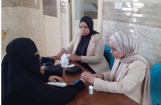"جنوب الوادي" تنظم قافلة شاملة إلى عزبة آدم بنجع حمادي بقنا