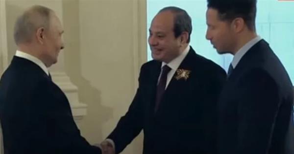بوتين يستقبل الرئيس السيسي على هامش حفل عشاء بالكرملين