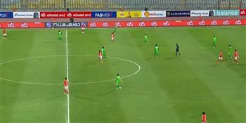   الأهلي يتقدم 2-1 على المصري في الشوط الأول