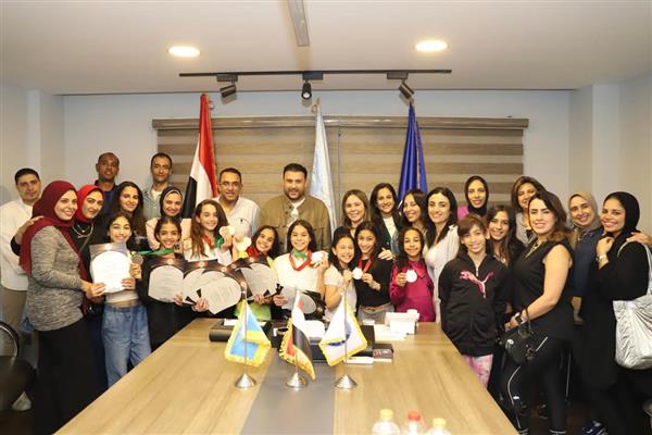 سموحة يكرم أبطال الجمباز الإيقاعي بعد التألق في البطولات المحلية والدولية