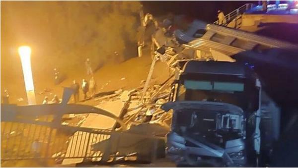 السلطات الروسية لم تعلن رسميا حتى اللحظة عن سبب انهيار جسر بريانسك