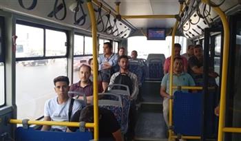   إقبال كبير على الأتوبيس الترددي BRT في أول أيام التشغيل التجريبي 