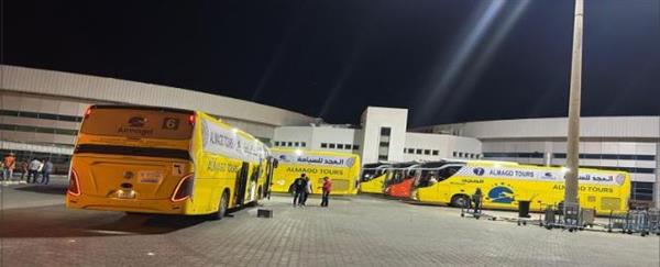 وصول 132 من حجاج البر عبر ميناء نويبع على متن العبارة "سينا"
