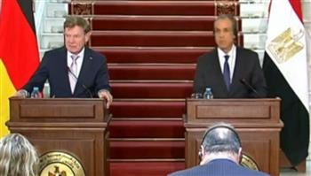   وزير الخارجية: مصر تتطلع لترفيع العلاقات مع ألمانيا إلى مستوى الشراكة الاستراتيجية