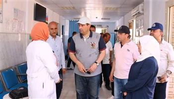   محافظ دمياط يتفقد مستشفى جراحات اليوم الواحد برأس البر 