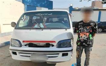   كشف ملابسات فيديو قيام قائد ميكروباص بالسير برعونة وأداء حركات إستعراضية بالمقطم