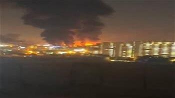   حرائق في مطار مهرآباد بالعاصمة الإيرانية طهران جراء هجوم إسرائيلي