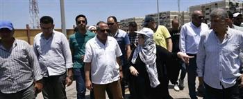 محافظ بورسعيد يتابع ميدانيًا انطلاق أعمال تطوير منطقة الصفوة بحي الزهور