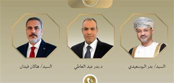  اتصالان هاتفيان لوزير الخارجية والهجرة مع نظيريه العُماني والتركي