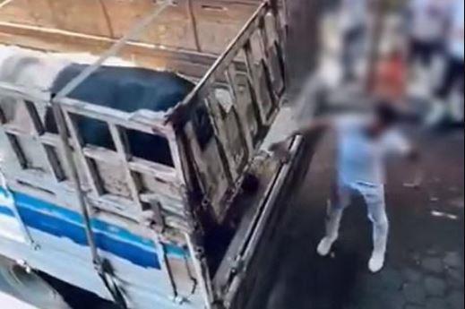 كشف ملابسات مقطع فيديو متضمناً قيام "جزار" بالتعدي على ماشية