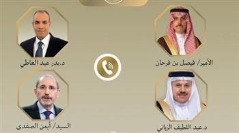   اتصالات متواصلة لوزير الخارجية مع وزراء خارجية السعودية و الأردن و البحرين