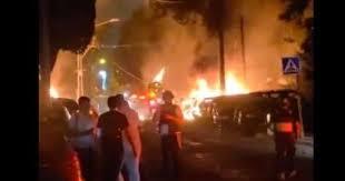   القاهرة الإخبارية: إيران تمزق حيفا.. ضربات مباشرة على الميناء ومصنع أسلحة