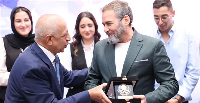 قامات فنية تزين حفل مشروعات تخرج طلاب قسم الإعلام بالأكاديمية العربية 