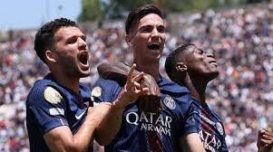   باريس سان جيرمان يكتسح أتلتيكو مدريد برباعية فى كأس العالم للأندية