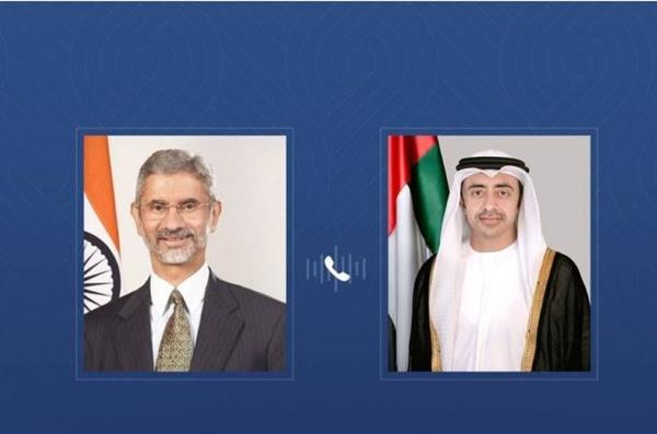 الإمارات والهند تبحثان تطورات الأوضاع في منطقة الشرق الأوسط