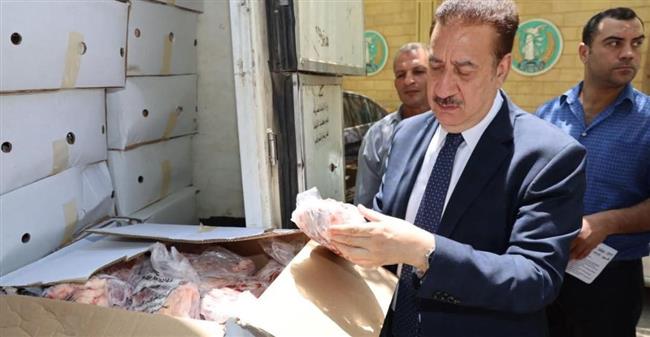 محافظ المنوفية يشهد تسلم أُولى دفعات لحوم صكوك الأضاحي لهذا العام