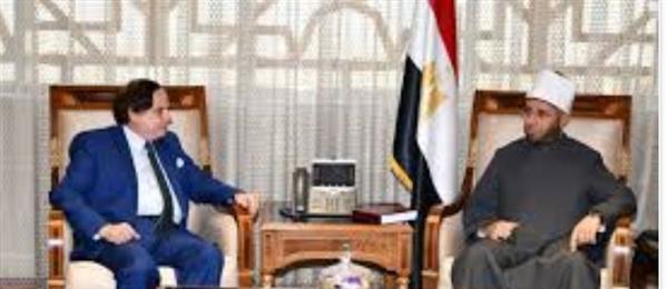 وزير الأوقاف يستقبل أمين اتحاد الجامعات العربية وأمين المجلس العربي للمسئولية المجتمعية