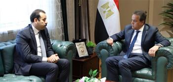   وزير الصحة يستقبل الرئيس التنفيذى لجهاز مستقبل مصر للتنمية المستدامة