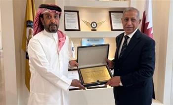   رئيس الأكاديمية العربية يبحث التعاون مع أكاديمية قطر لعلوم الطيران