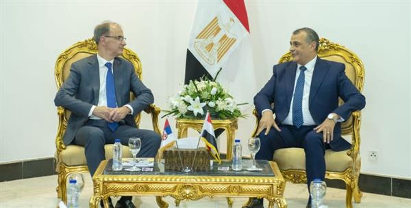 وزير الدولة للإنتاج الحربي يستقبل  رئيس وزراء صربيا لبحث آليات تعزيز التعاون المشترك
