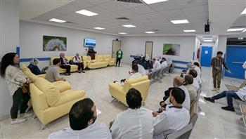   وفد وزاري يزور مستشفيات المنيا تمهيداً لتطبيق مشروع التأمين الصحي الشامل