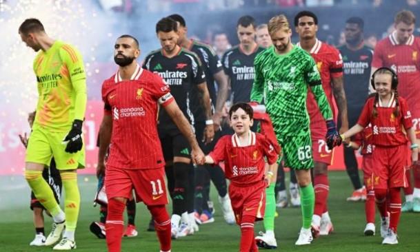 موعد مباراة ليفربول وكريستال بالاس في الدرع الخيرية