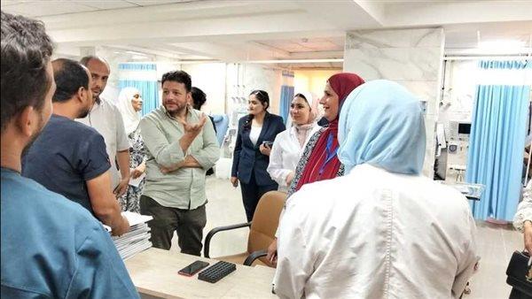لتطبيق مشروع التأمين الصحي الشامل.. وفد وزاري يزور مستشفيات المنيا