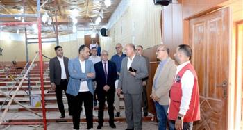   رئيس جامعة المنصورة يتابع ميدانيًّا سير العمل بالمشروعات الجديدة