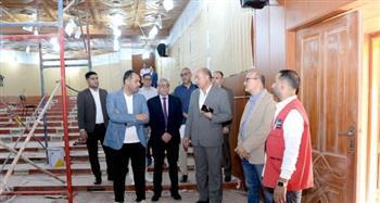 رئيس جامعة المنصورة يتابع ميدانيًّا سير العمل بالمشروعات الجديدة