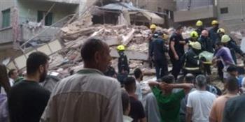   ارتفاع عدد المتوفين لـ 8 أشخاص بعقار حدائق القبة المنهار