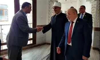   مفتي الجمهورية يلتقي وزير الشؤون الدينية الجزائري لبحث تعزيز التعاون