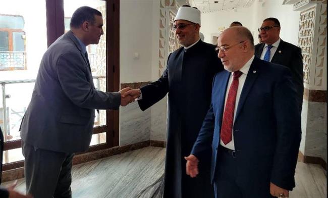 مفتي الجمهورية يلتقي وزير الشؤون الدينية الجزائري لبحث تعزيز التعاون