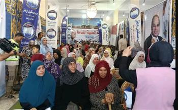   إقبال جماهيري كبير على القافلة الطبية المجانية بقرية بكفر صقر