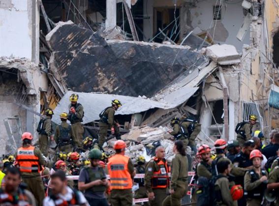 ارتفاع حصيلة المصابين جراء الهجوم الإيراني الأخير على إسرائيل