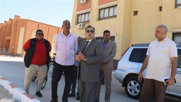 "عكاوي " يتابع معدلات الإنجاز بالمقر الجديد لإدارة الأمن الجامعي بجنوب الوادي