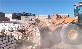   حملات رقابية لإزالة البناء العشوائي المخالف في الإسكندرية  ​