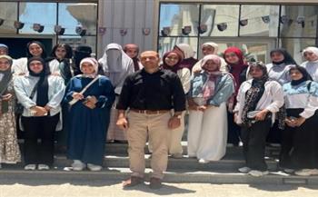   طلاب كلية "الحقوق" جامعة حلوان الأهلية يستعدون للتدريبات الصيفية