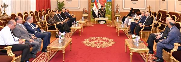 البابا تواضروس يلتقي سفراء مصر الجدد في عدد من دول العالم