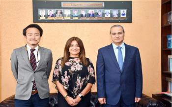   مدير الإعلام والثقافة بسفارة اليابان في ضيافة دار المعارف