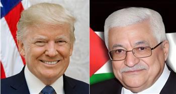   الرئيس الفلسطيني يجدد استعداده الكامل للعمل مع ترامب للتوصل إلى اتفاق سلام شامل