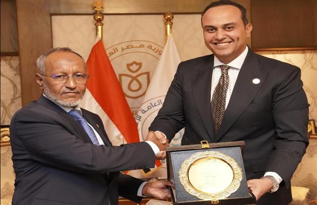رئيس هيئة الرعاية الصحية يستقبل وزير صحة موريتانيا