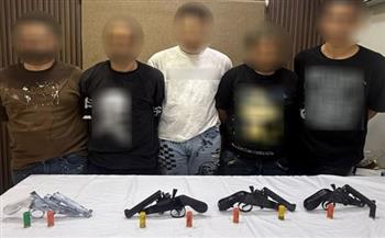   كشف ملابسات مقطع يظهر قيام 3 أشخاص بإطلاق أعيرة نارية بطريقة عشوائية بالقليوبية