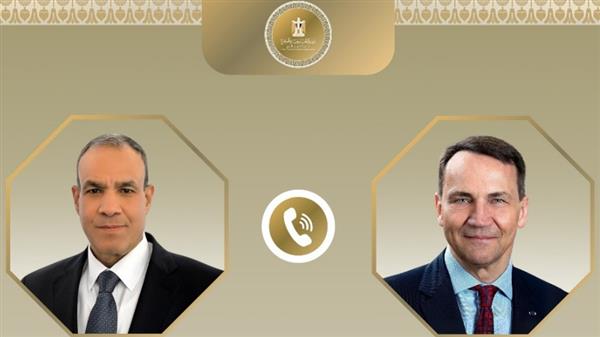 وزير الخارجية ونظيره البولندي يعربان عن تطلعهما لترفيع مستوى العلاقات بين البلدين